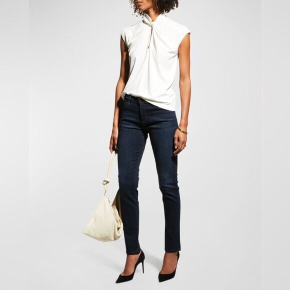 AG Jeans | Prima Cigarette dark wash mid-ride Jeans | size 27 - Picture 1 of 10